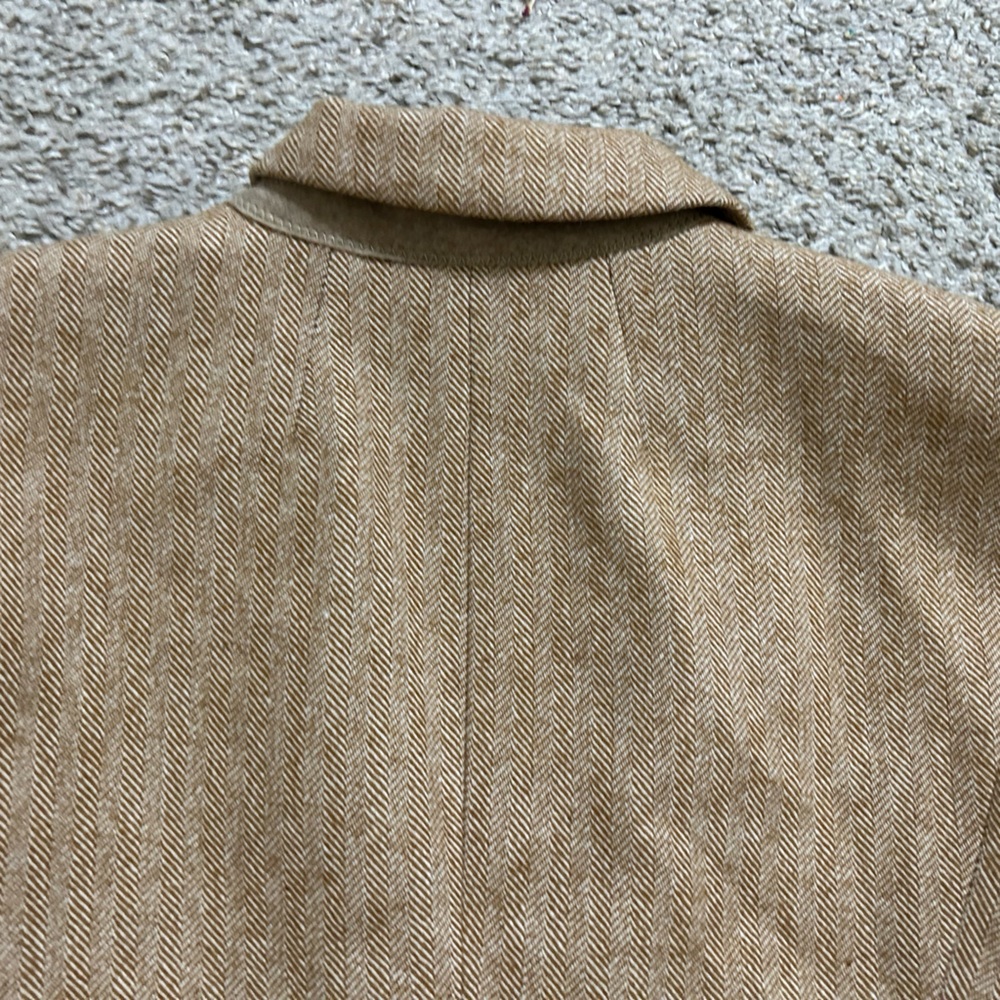 J.Crew Women’s 8P Herringbone Wool Blend Holland Blazer Office Career Academia - Picture 9 of 11